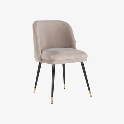 Olivia's Richmond Alicia Chair Khaki Velvet