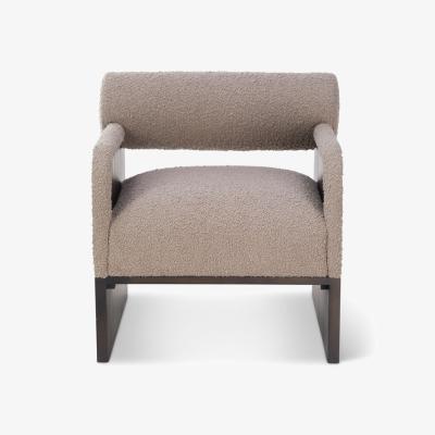 Olivia's Liang & Eimil Elis Occasional Chair - Beverly Boucle Espresso Grey