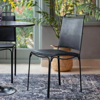 Olivia's Gallery Direct Petham Dining Chairs in Black | Outlet