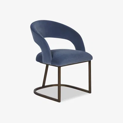 Olivia's Liang & Eimil Alfie Dining Chair Cobalt Blue