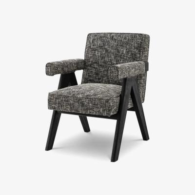 Olivia's Eichholtz Greta Dining Chair in Cambon Black