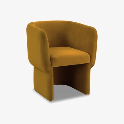 Olivia's Liang & Eimil Tempus Dining Chair Kaster Mustard