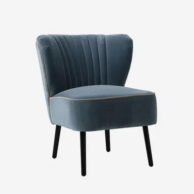 Olivia's Andrew Martin Peggy Dining Chair Ocean Blue