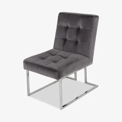 Olivia's Liang & Eimil Warhol Dining Chair Stainless Steel
