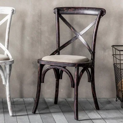 Olivia's Gallery Direct Café Chair Black (2pk)
