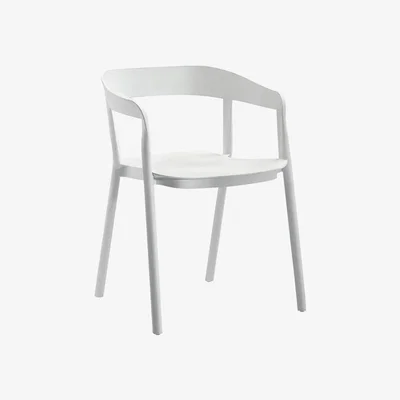 Out & Out Original Zion - Dining Chair - White - Set of 4