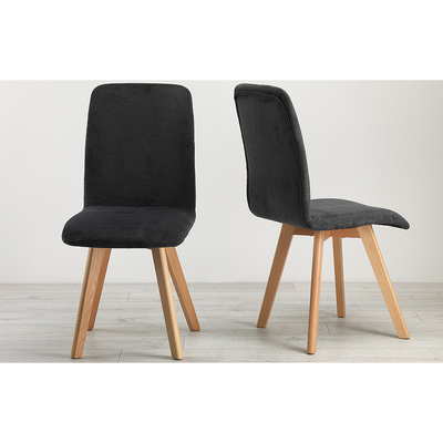 Out & Out Original Berson - Dining Chairs - Charcoal - Set of 2