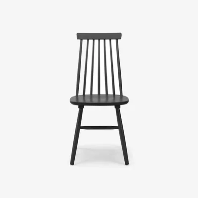 Downtown Julian Bowen Alassio Spindle Back Dining Chair - Black