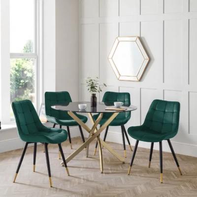 Downtown Julian Bowen Hadid Dining Chair - Green