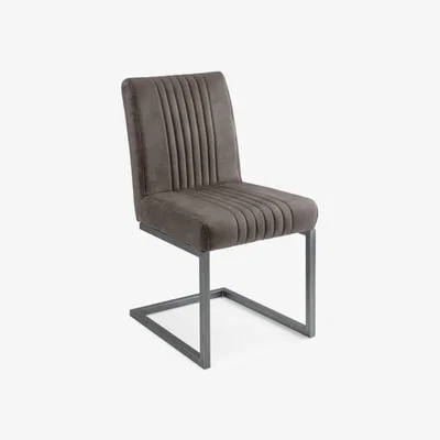 Downtown Julian Bowen Brooklyn Dining Chair - Charcoal Grey