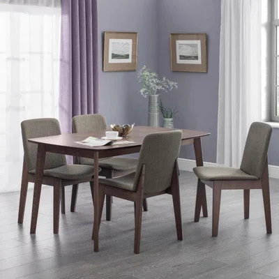 Downtown Julian Bowen Kensington Fabric Chair In Linen