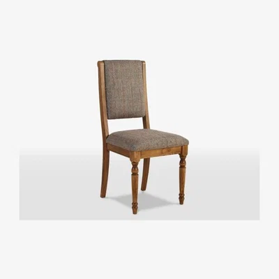 Downtown Wood Bros Old Charm Leather Dining Chair (Oc3190)