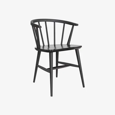 Downtown Bell & Stocchero Bell and Stocchero Como Black Beech Dining Armchair