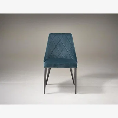 Downtown Hnd Amy Dining Chair, Stainless Steel