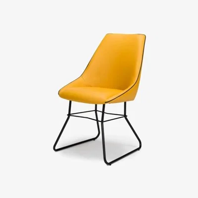 Downtown Chicago Dining Chair Ochre