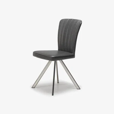 Downtown Coleridge Side Chair - Dark Grey