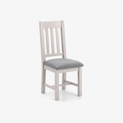 Downtown Julian Bowen Richmond Dining Chair - Elephant Grey/Pale Oak