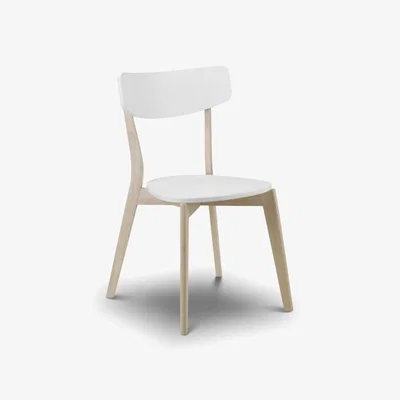 Downtown Julian Bowen Casa Dining Chair - White/Oak