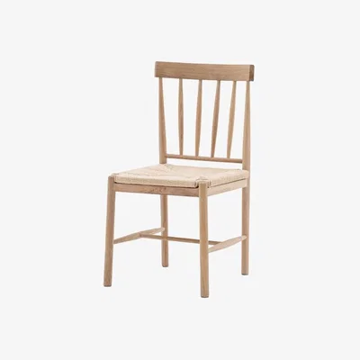 Perch and Parrow Harvest Dining Chair in Natural - Set of 2