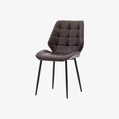 Perch and Parrow Hallen Dining Chair in Brown - Set of 2