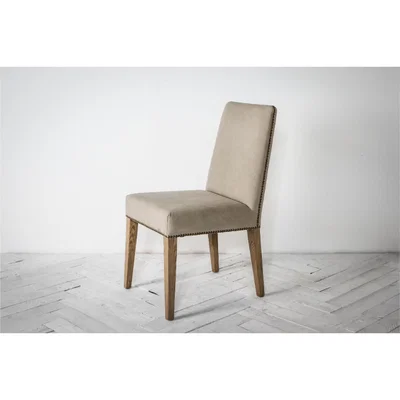 Perch and Parrow Fergus Dining Chair in Natural Linen, Set of Two