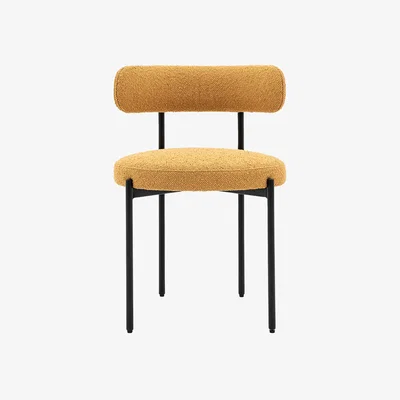 Perch and Parrow Novus Dining Chair in Ochre, Set of 2