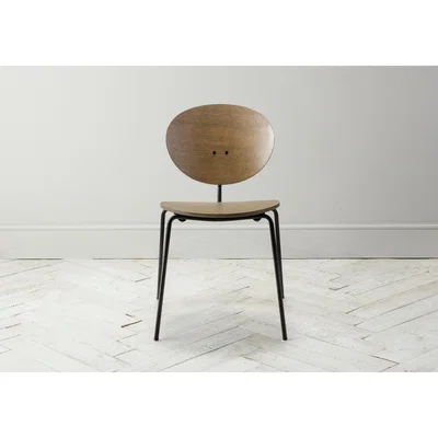 Perch and Parrow Iria Grey Dining Chair, Set of Four