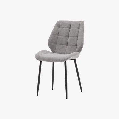 Perch and Parrow Hallen Dining Chair in Light Grey - Set of 2