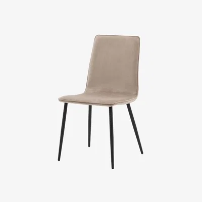 Perch and Parrow Humble Dining Chair in Taupe - Set of 2