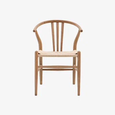 Perch and Parrow Maeve Chair in Natural - Set of 2