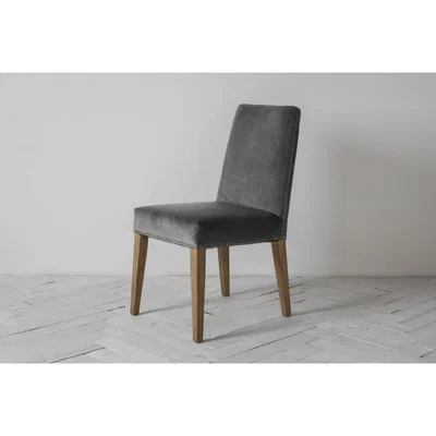 Perch and Parrow Fergus Dining Chair in Clay Velvet, Set of Two