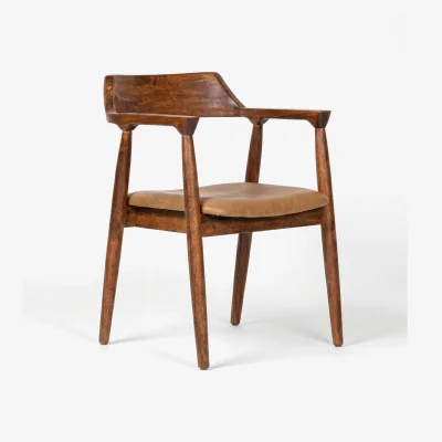 The Range Langford Dining Chair - Brown