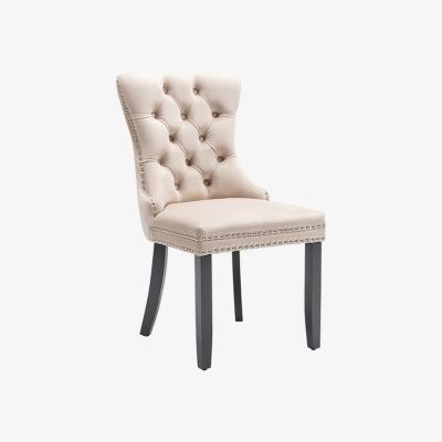 The Range Lady Dining Chair- Dark Grey - Cream