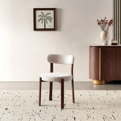 The Range Pair of Thea Dining Chairs - Beige