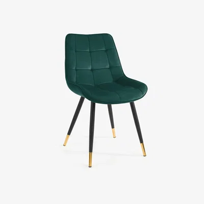 The Range Set Of 2 Hadid Dining Chairs - Green - Green