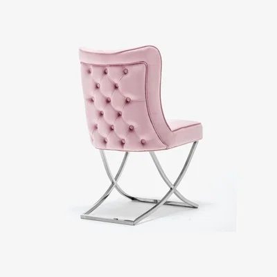 The Range Vanquish Dining Chair - Pink