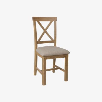 The Range Pair of Cambridge Oak Chairs - Rustic Oak