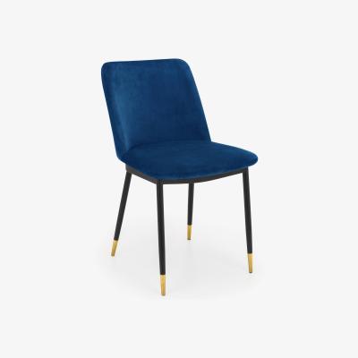 The Range Set Of 2 Delaunay Dining Chairs - Blue - Blue