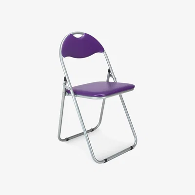 The Range Candy Folding Dining Chair - Purple / 1