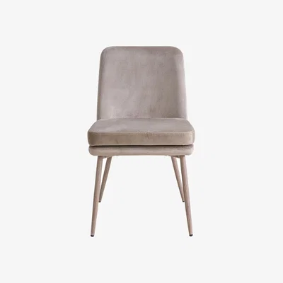 The Range Pair of Elowyn Dining Chairs - Taupe