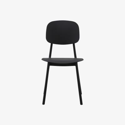 The Range Oslo Plastic Dining Chair - Black