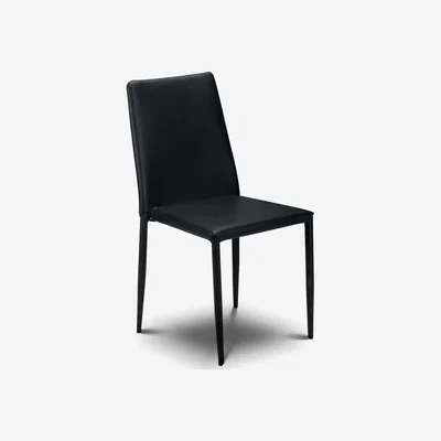 The Range Set Of 4 Jazz Stackable Chairs - Black