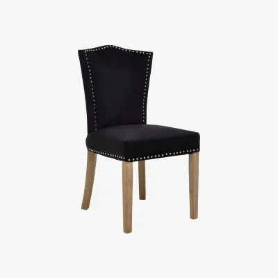 The Range Kensington Townhouse Black Dining Chair - Black
