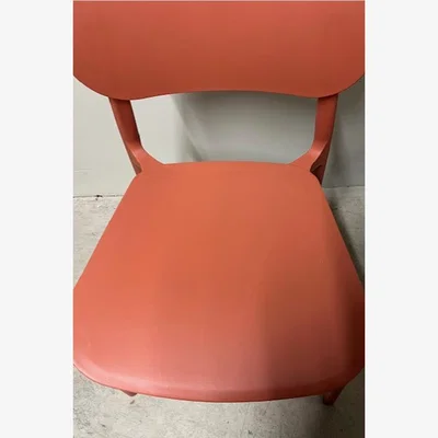 Rockett St George Indoor Outdoor Dining Chair in Burnt Orange - SECONDS
