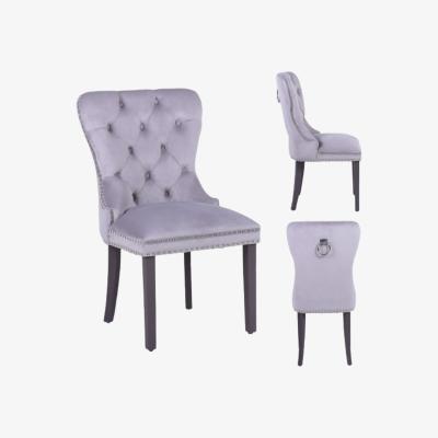 The Range 2x Adrianna Dining Chair-Silver Grey - Silver Grey