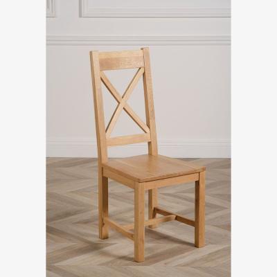 The Range Berkeley Solid Oak Dining Chairs - Oak