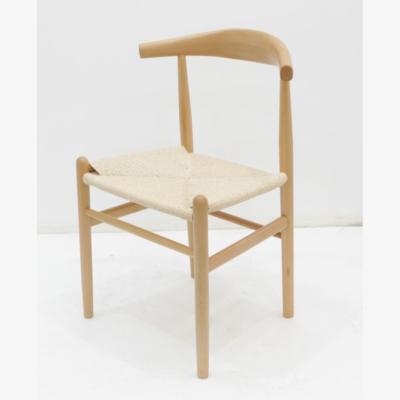 The Range 2 x Lugar Solid Beech Wood Kitchen Dining Chairs - Beech