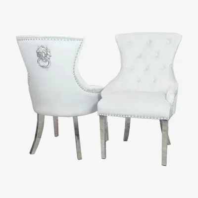 The Range Marian 4 Dining Chairs - White