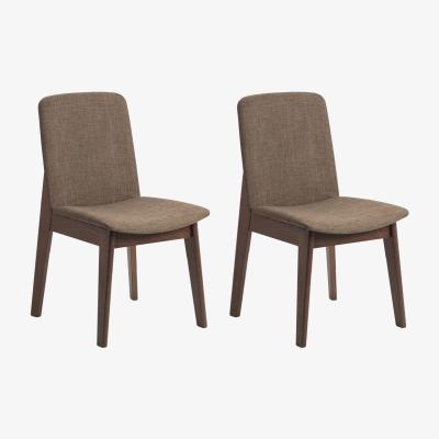 The Range Pair of Kensington Upholstered Dining Chairs