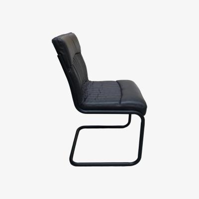 The Range Set of 2 Modern Grey Dining Chairs - Grey